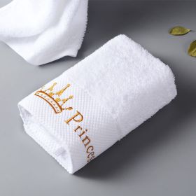 Thick Large Cotton BathWhite Hotel Men And Women Adult Towel (Option: Princess-Bath towel)