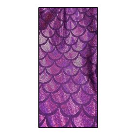 Microfiber Variety Bath Towel Towel Sea Stand Holiday Rectangular Sand Shawl 3D Printing (Option: MEIry07-75x150cm)
