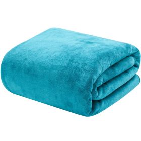 Large Cotton Absorbent Quick Drying Lint Resistant Towel (Option: Peacock Blue thickened-80x190cm)
