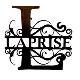 Custom Metal Letter Wall Decorative Crafts (Option: L-12inch)