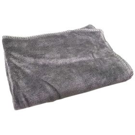 Car Cleaning Towel Sanding Absorbent Wash Car Wipes (Option: Gray-40x40cm)